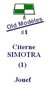 Citerne SIMOTRA Jouef redéco perso